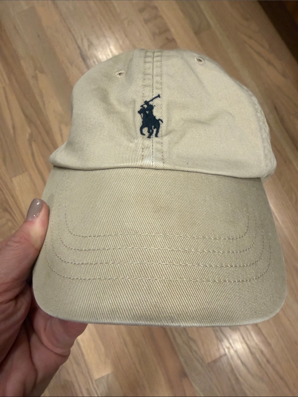 Ralph Lauren Polo Pony Cap – Beige/Tan – One Size